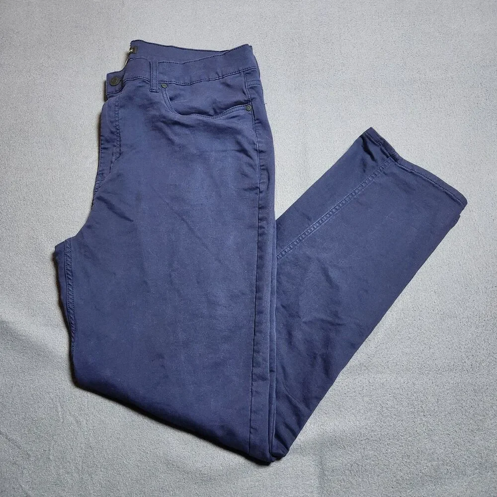 Banana Republic Chino Pants Men 38X32(31) Navy Straight Leg